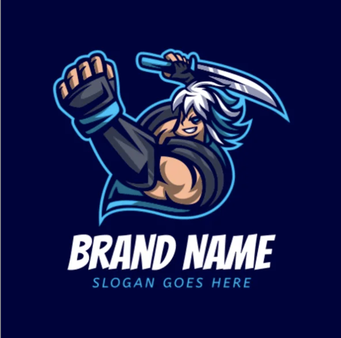 I will design you a gaming logo 