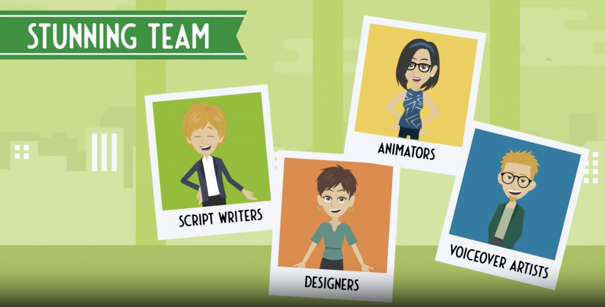 I will create a custom 2d animated explainer video